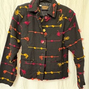 Kindred Spirit unique lined jacket . Size small.